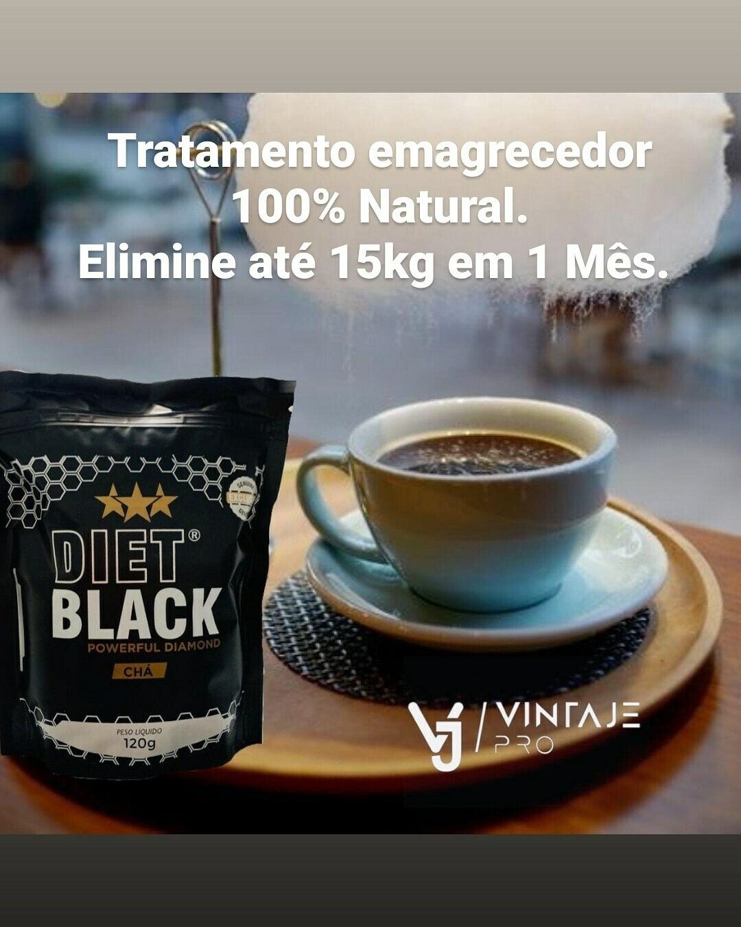 chá diet black