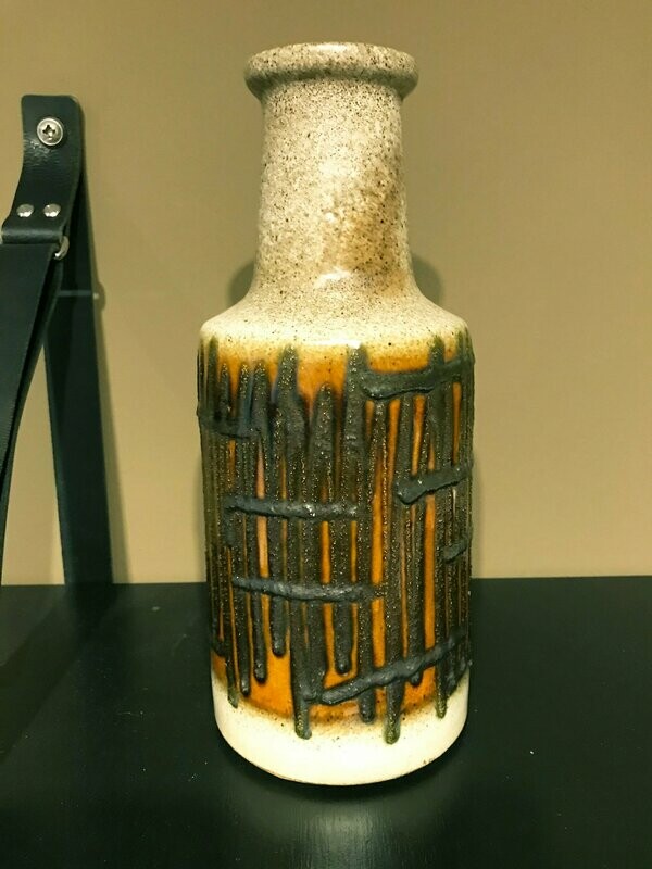DDR Haldensleben 4078 Grey/Brown Vase