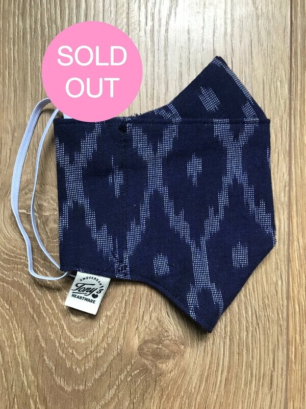 Mouth mask Ikat-B