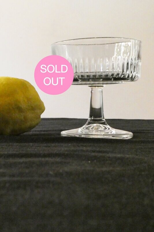 Vintage cocktail glasses