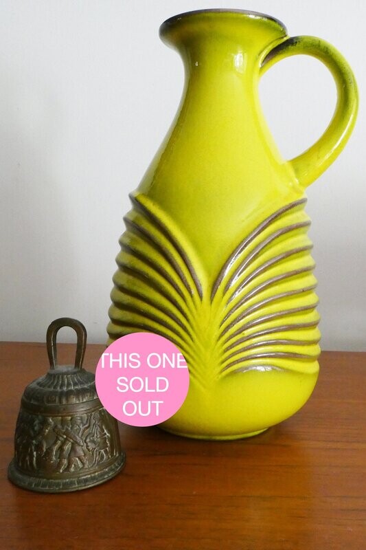 Stunning Lime Pitcher Vase