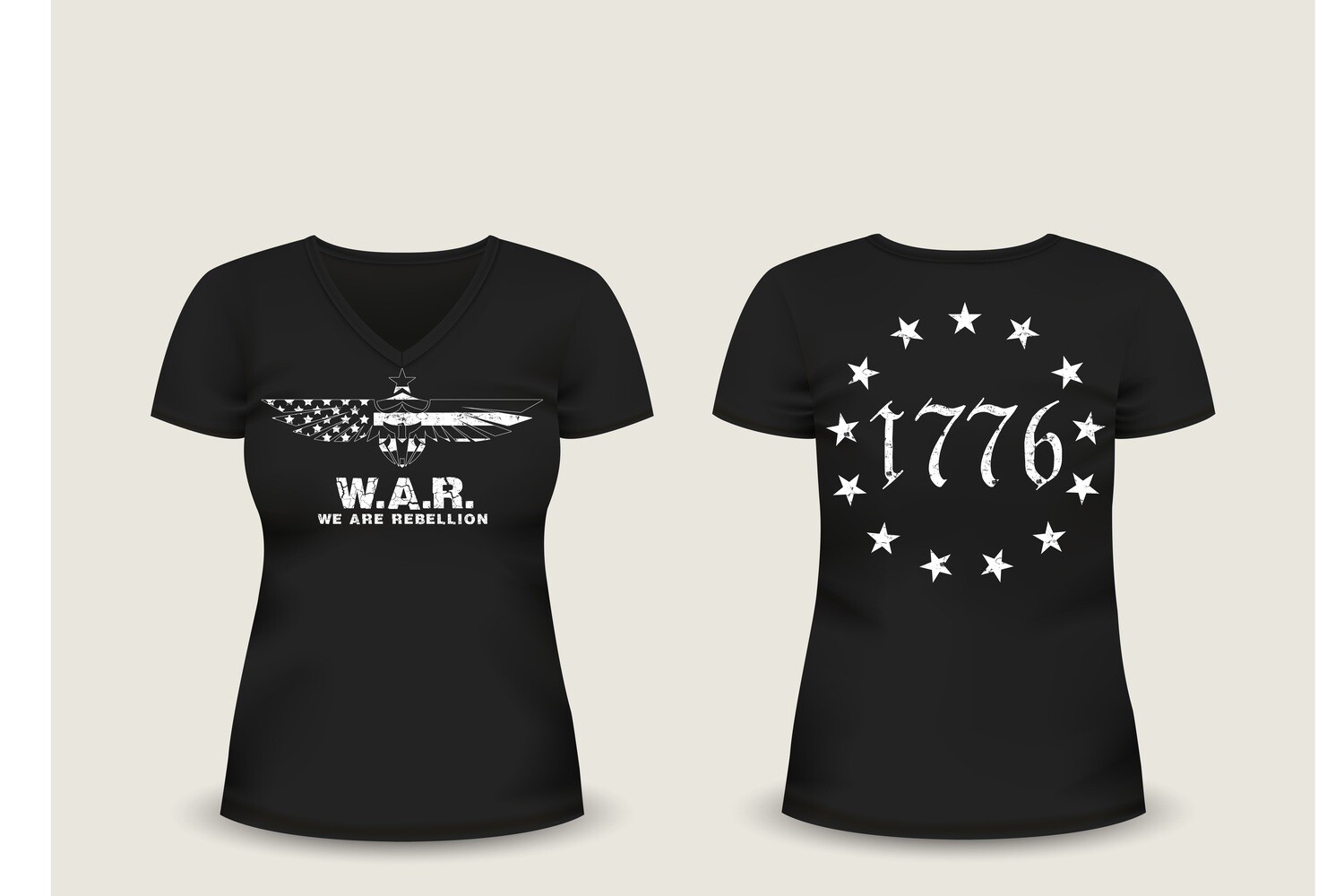 Independence Day pride shirt V-neck