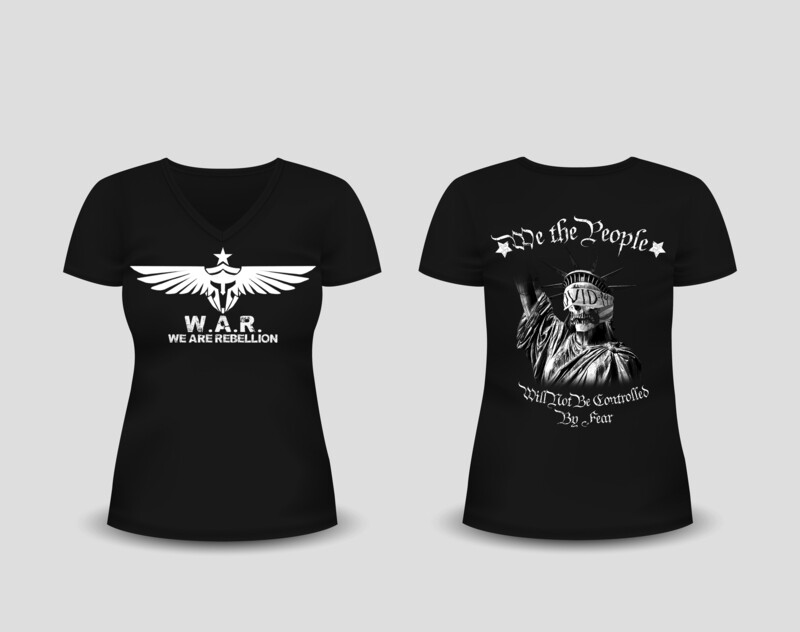 We Will Not Be Controlled By Fear Womens