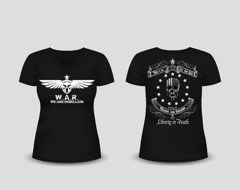 Tyranny And Freedom Womens V-neck