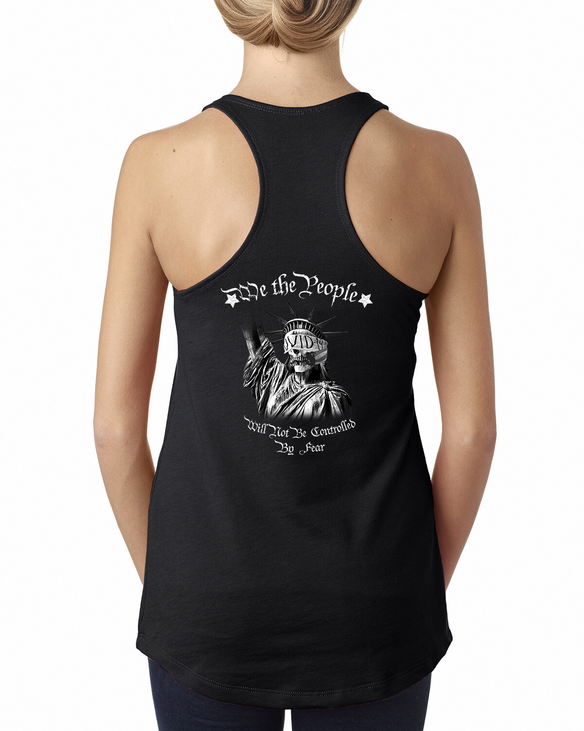 We Will Not Be Controlled By Fear Womens Tank