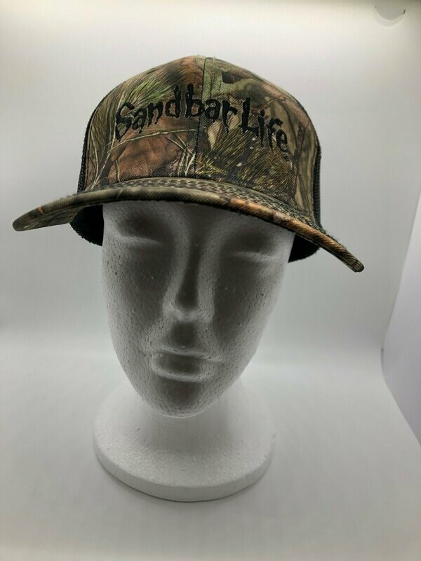 Mossy Oak Camouflage Low Profile Mesh Back Baseball Cap