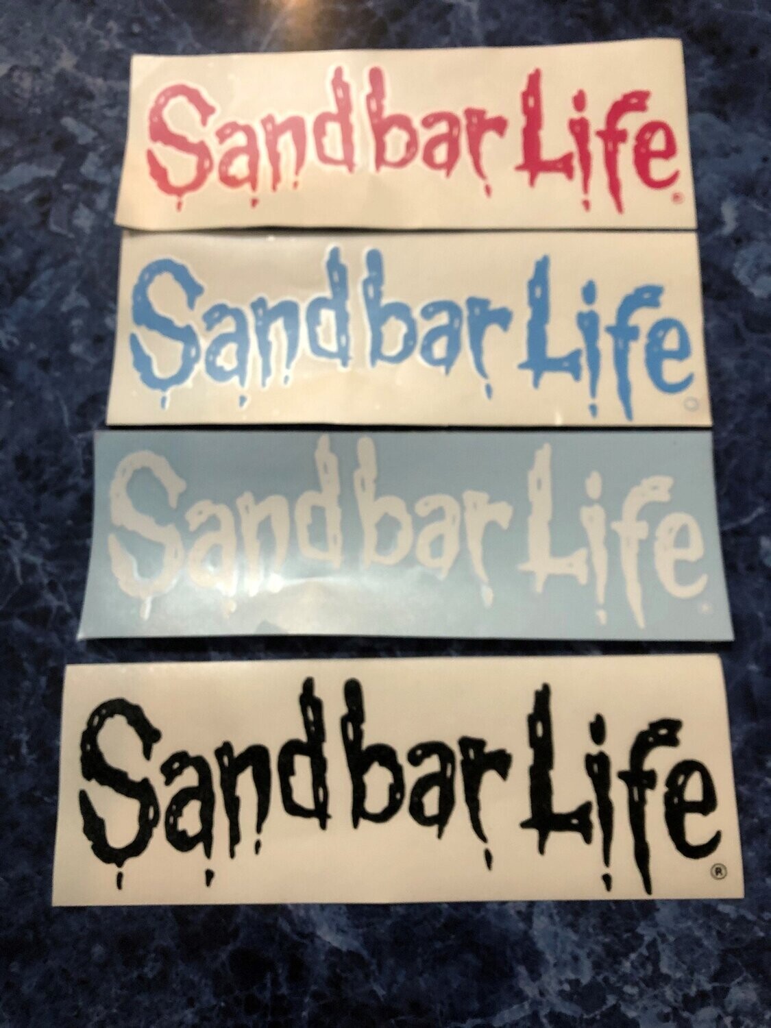 Sandbar Life Car Decal
