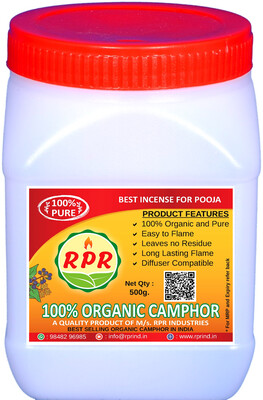 RPR Organic Camphor Tablets - 500g