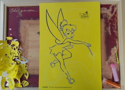 Disney Fairys Sand Art Cards