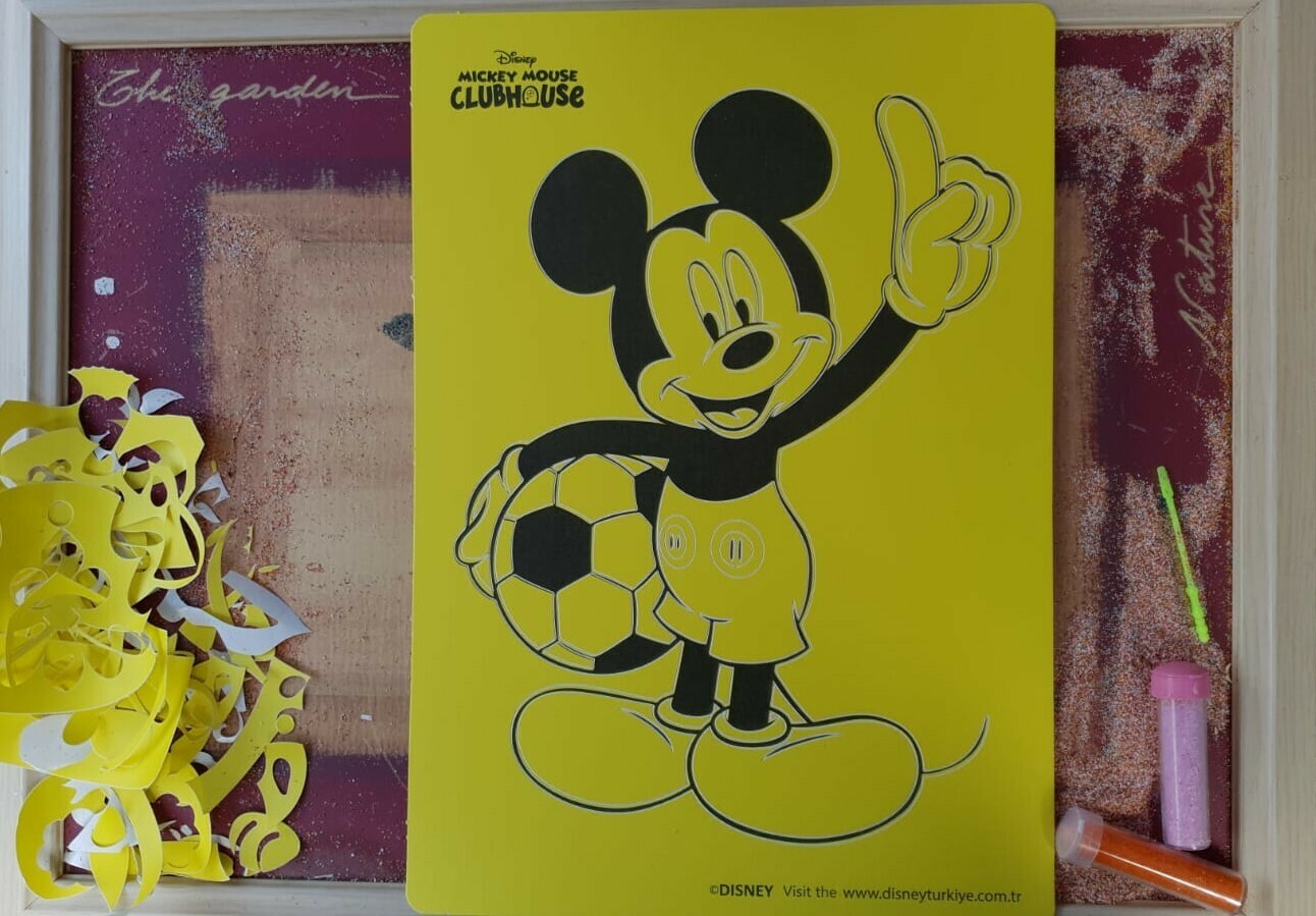 Disney Junior Sand Art Cards