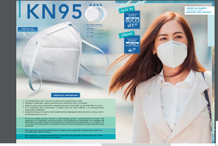 Mascarilla KN95