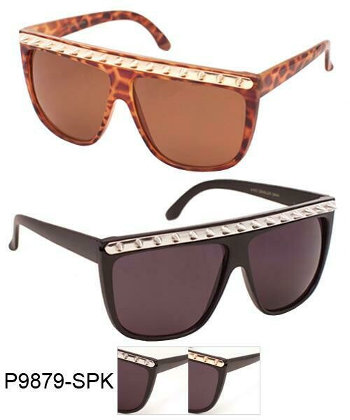 Flat Top Spike Brow Shades