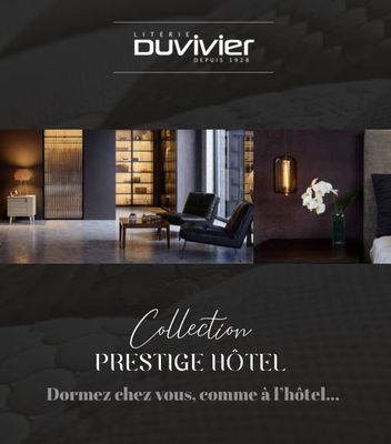 Collection Prestige Hôtel Duvivier