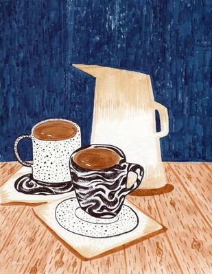 AL coffee for two print