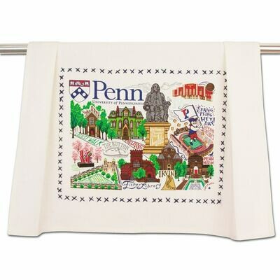 U Of Penn Dish towel U Of Penn Dish towel