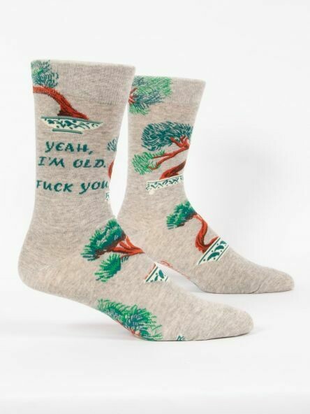 Yeah I&#39;m Old Men&#39;s Socks