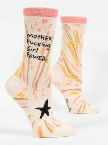 M F Girl Power Women&#39;s Sock
