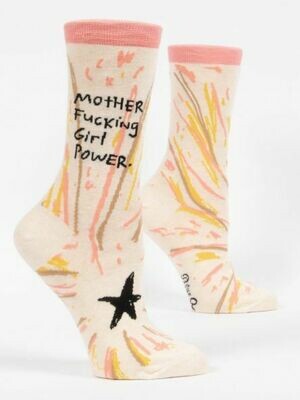 M F Girl Power Women&#39;s Sock