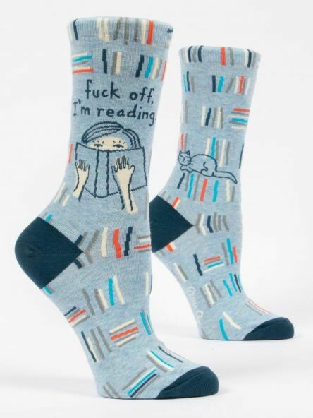 Fuck Off I&#39;m Reading Women&#39;s Sock