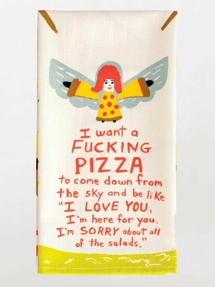 Fucking Pizza Dish Towel Fucking Pizza Dish Towel