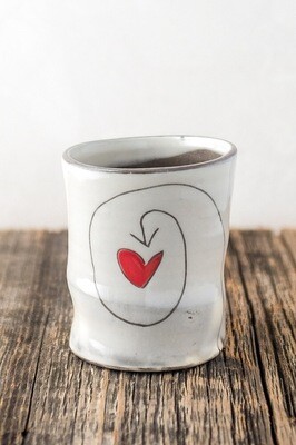 I choose love (heart) cup
