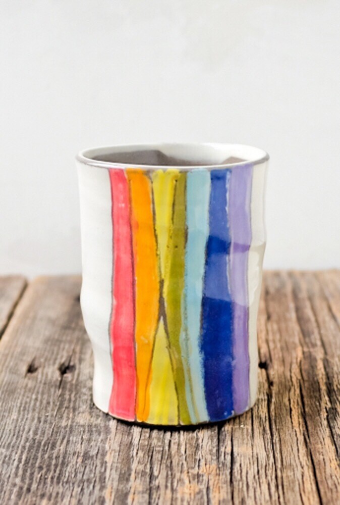 Rainbow cup