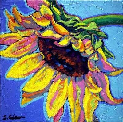 SE sunflower bliss print