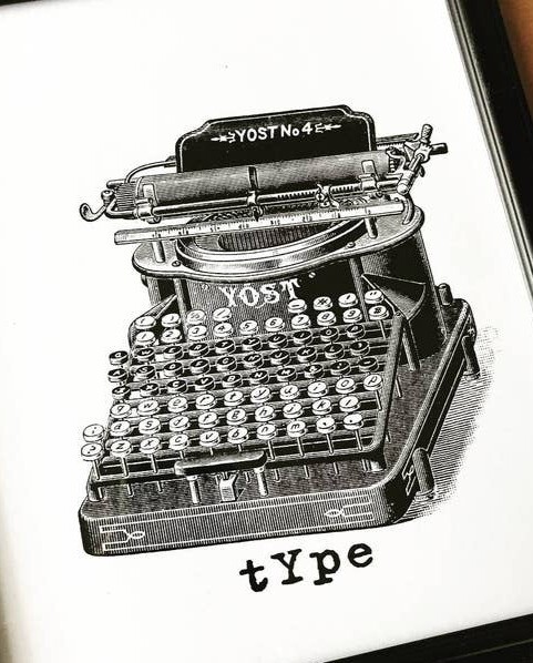 Creative Type print