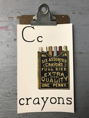 Crayon Flashcard