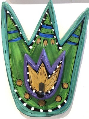Green tulip peg Green tulip peg