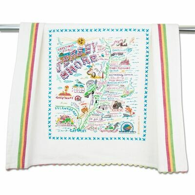 JERSEY SHORE DISH TOWEL JERSEY SHORE DISH TOWEL