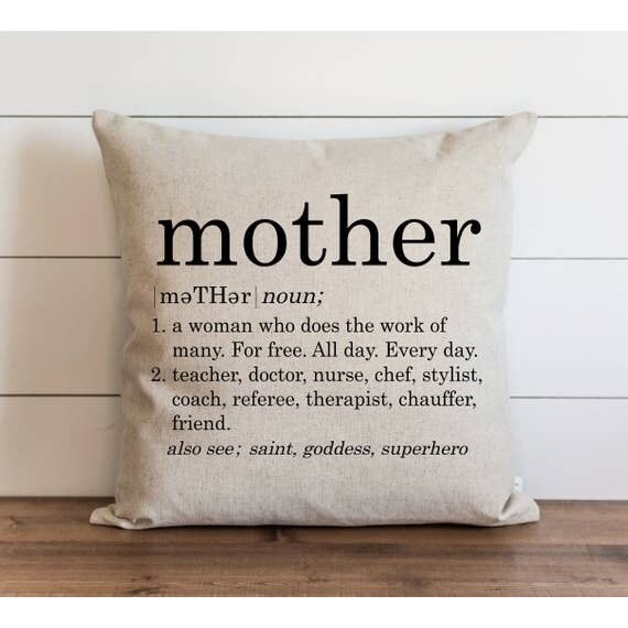 Mother Definition Pillow