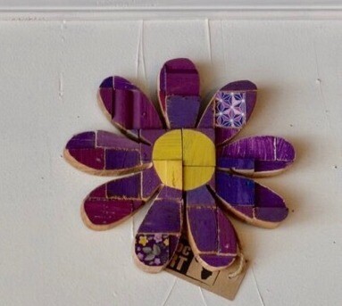 BA med purple flower 6&quot;