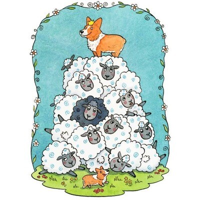 SL corgi kill of the hill 8x10