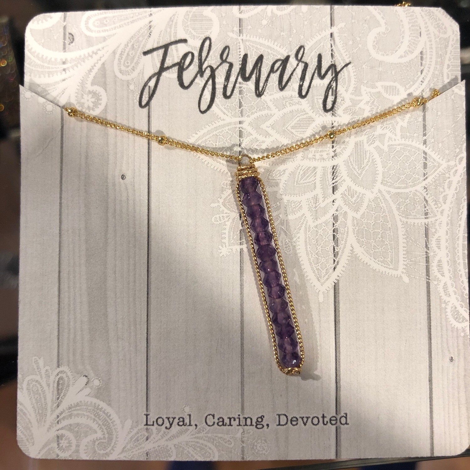 Necklace February