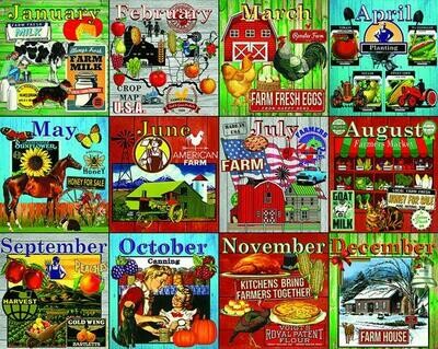 Farm Calendar puzzle
