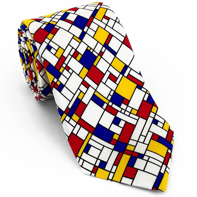 JB Cubism Tie.
