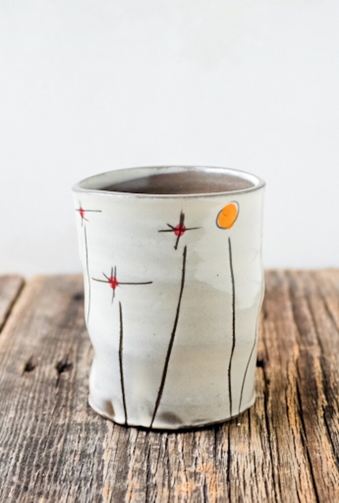 Field flowers cup