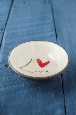 Love (heart) mini bowl