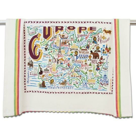 Europe Dish towel Europe Dish towel