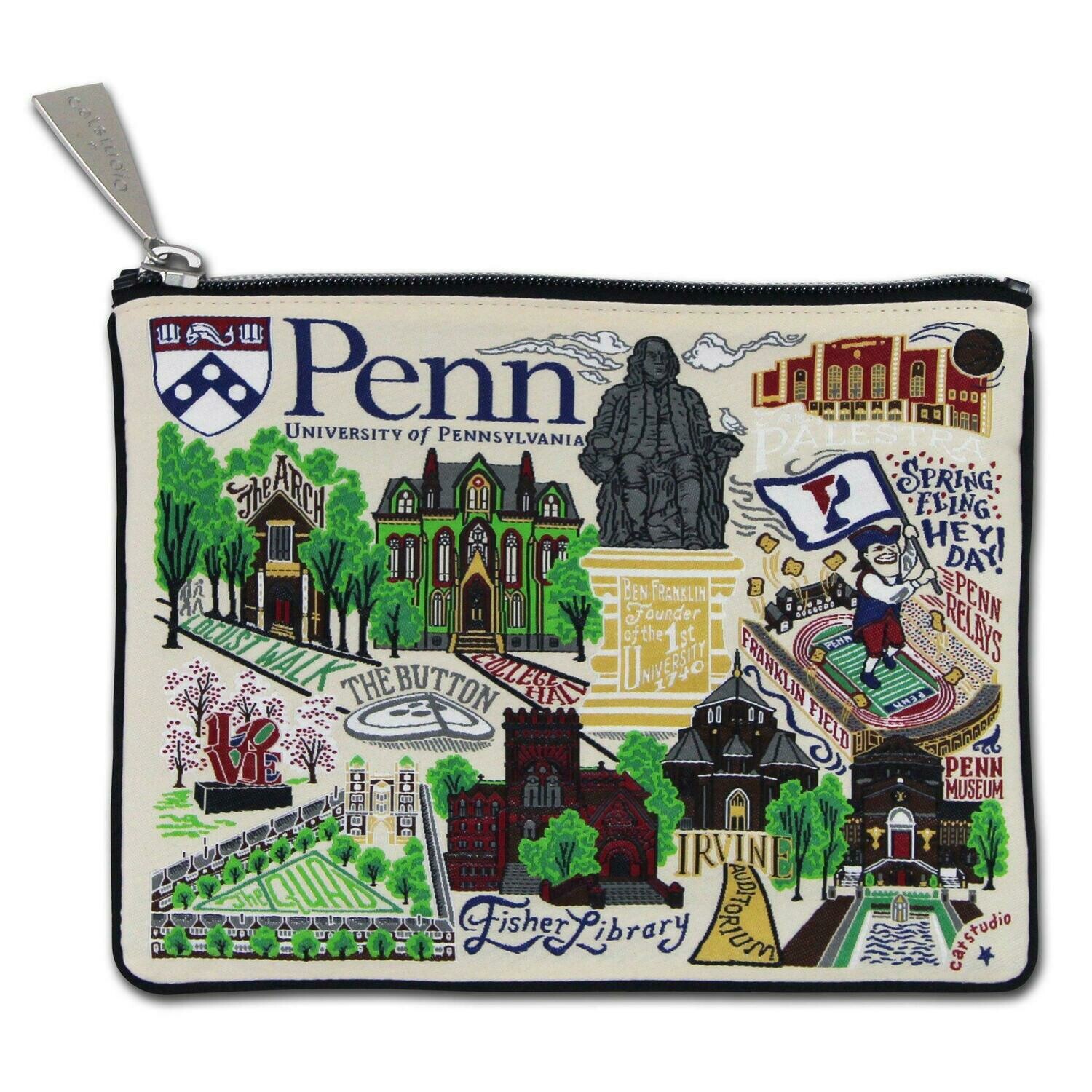 U of Penn Zip Pouch