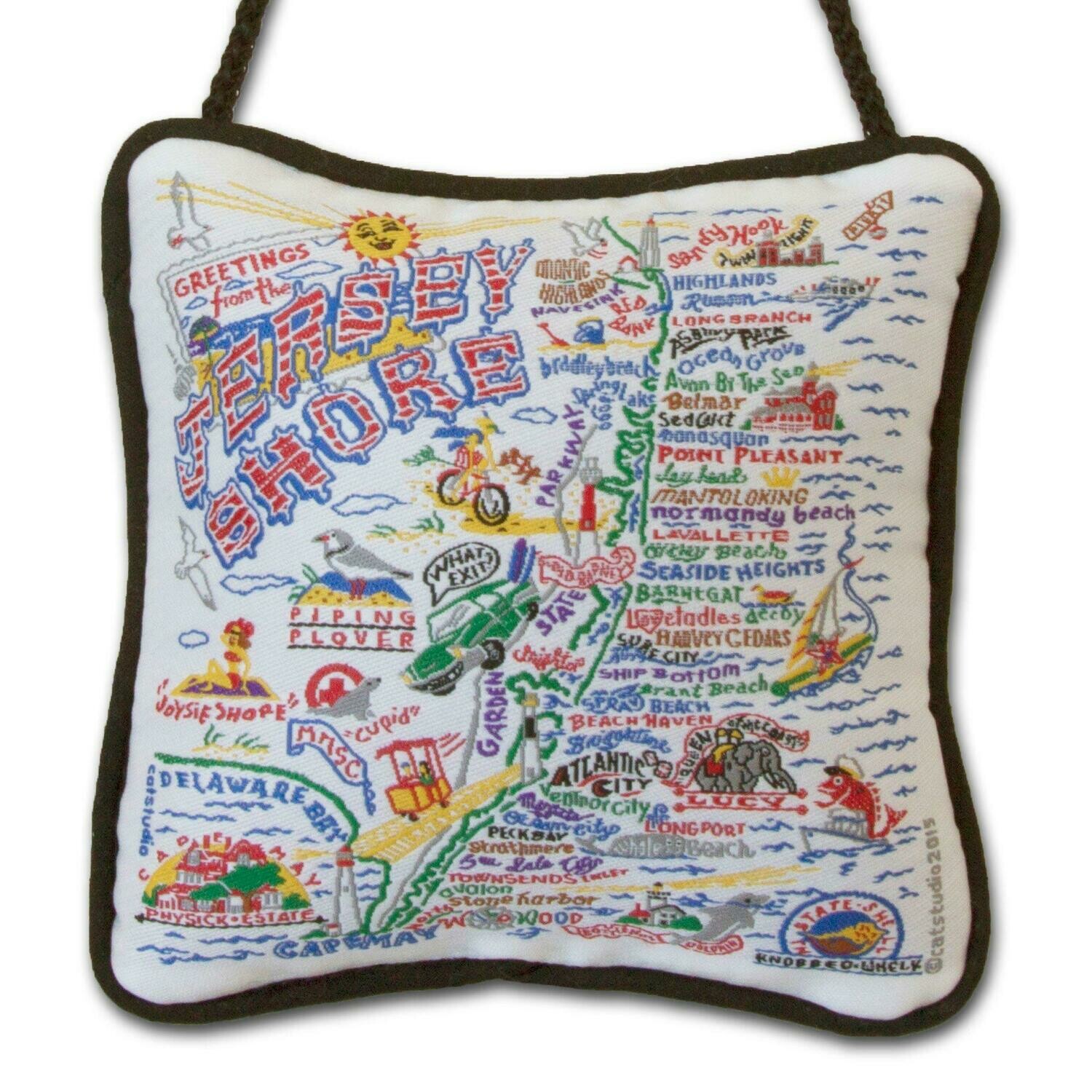 Jersey Shore Mini Pillow Jersey Shore Mini Pillow