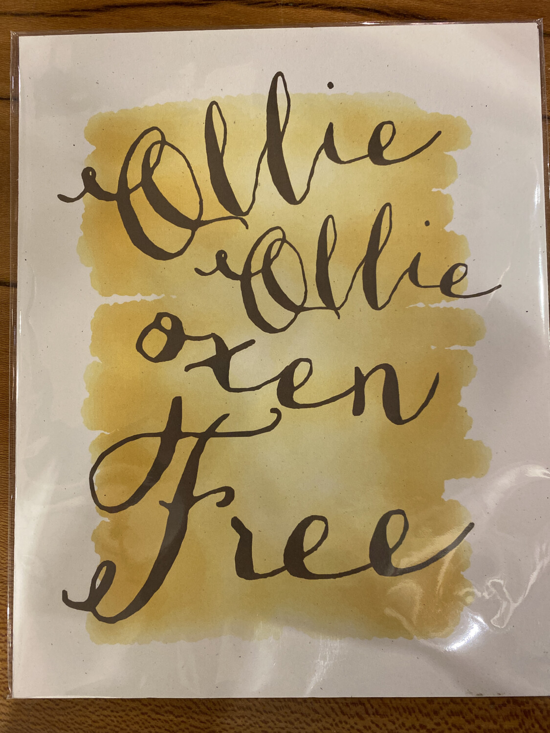 JD ollie ollie print