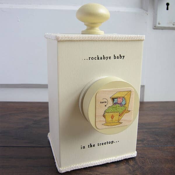 KL rockabye music box cream