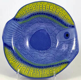 9&quot; Fish Bowl Blue