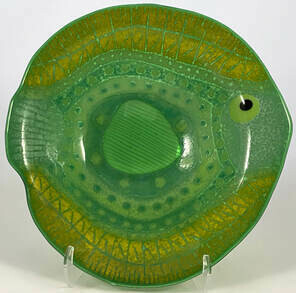 9&quot; Fish Bowl Green