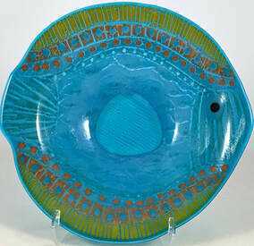 9&quot; Fish Bowl Tblue