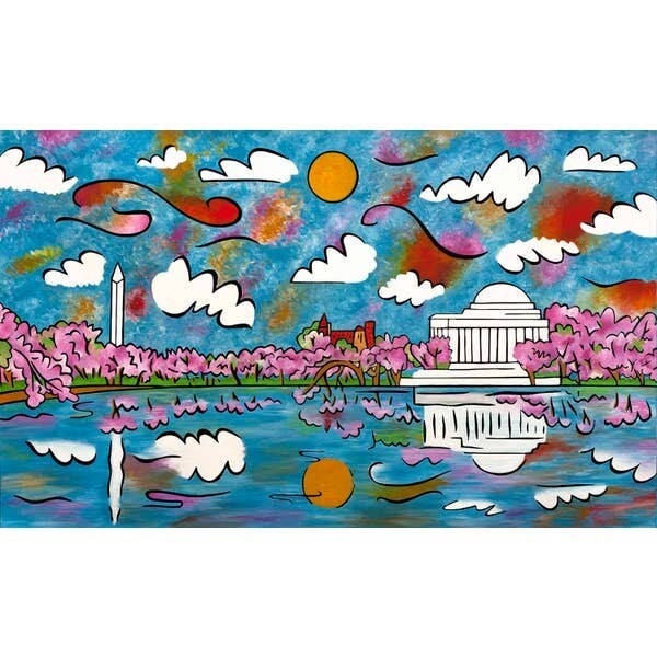 Tidal basin print