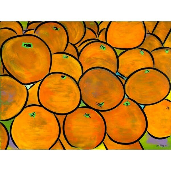 Oranges print