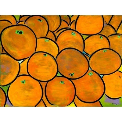 JT oranges print
